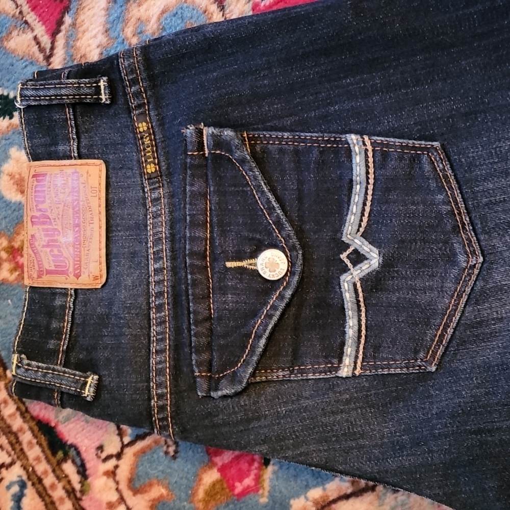 Lucky Brand Petunia Easy Rider Jeans 29 - Picture 2 of 6